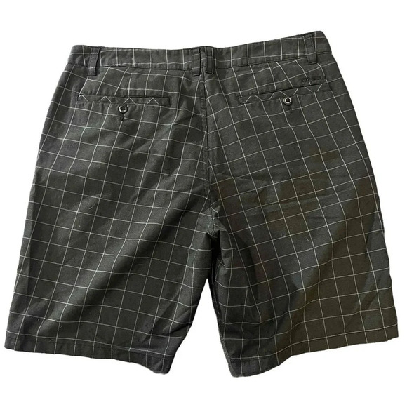 O'Neill Delta V.2 Plaid Bermuda Shorts Men's‎ Size 36 Black Standard Fit - Picture 4 of 4